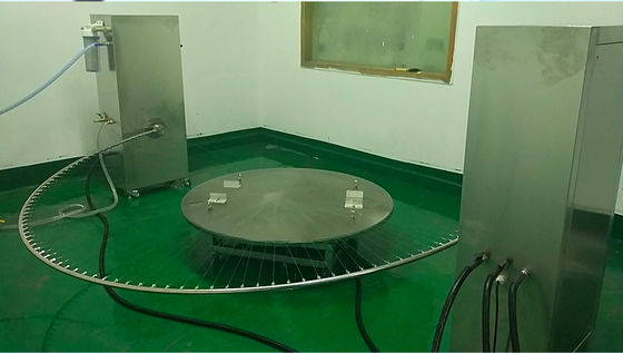 LIYI IEC60529 Standaard waterdichte testmachine Oscillerende buis Watersproeien en spatten