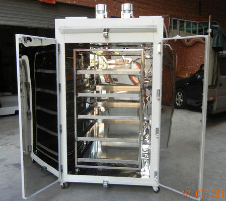 LIYI rubberen secundaire vulkanisatie oven op hoge temperatuur met gasafzuigventilator Moeder-kindkar