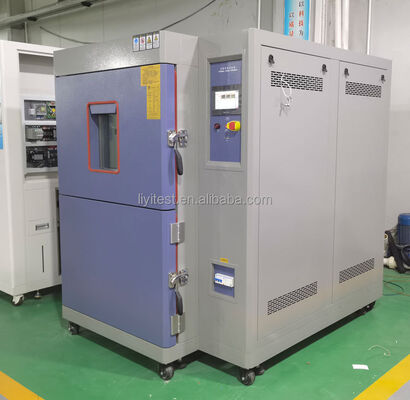 LIYI Drie-zone snelle verwarming koeling hoge nauwkeurigheid warmte schok thermische lucht testkamer / schok thermische tester